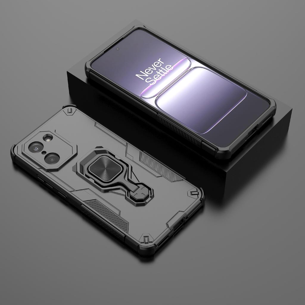 For OnePlus Nord CE5 5G/Ace 5 Racing 5G Case Rotatable Ring Kickstand PC+TPU Shockproof Phone Cover
