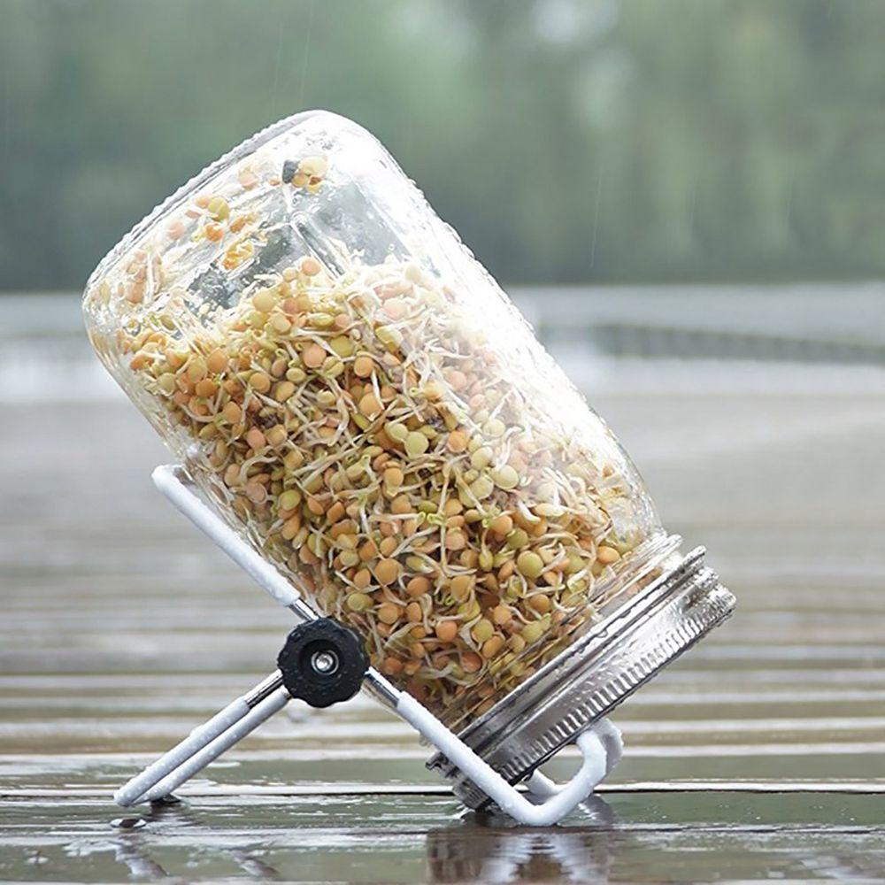 Mesh Screen Strainer Stainless Steel Nursery Trays Sprouting Lid Seed Growing Sprout Cover