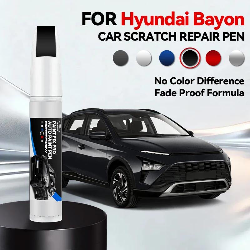 Exclusive Purpose Vehicle For Hyundai Bayon Paint Repair Pen Touch Up Scratch Remover DIY Auto Accessories Black White Blue Gray