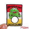 DIY-Aufnäher Niederlande Oeteldonk-Emblem Gestickte Aufnäher für Kleidung Niederländischer Karnevals-Aufnäher Aufbügel-Aufnäher für Kleidung