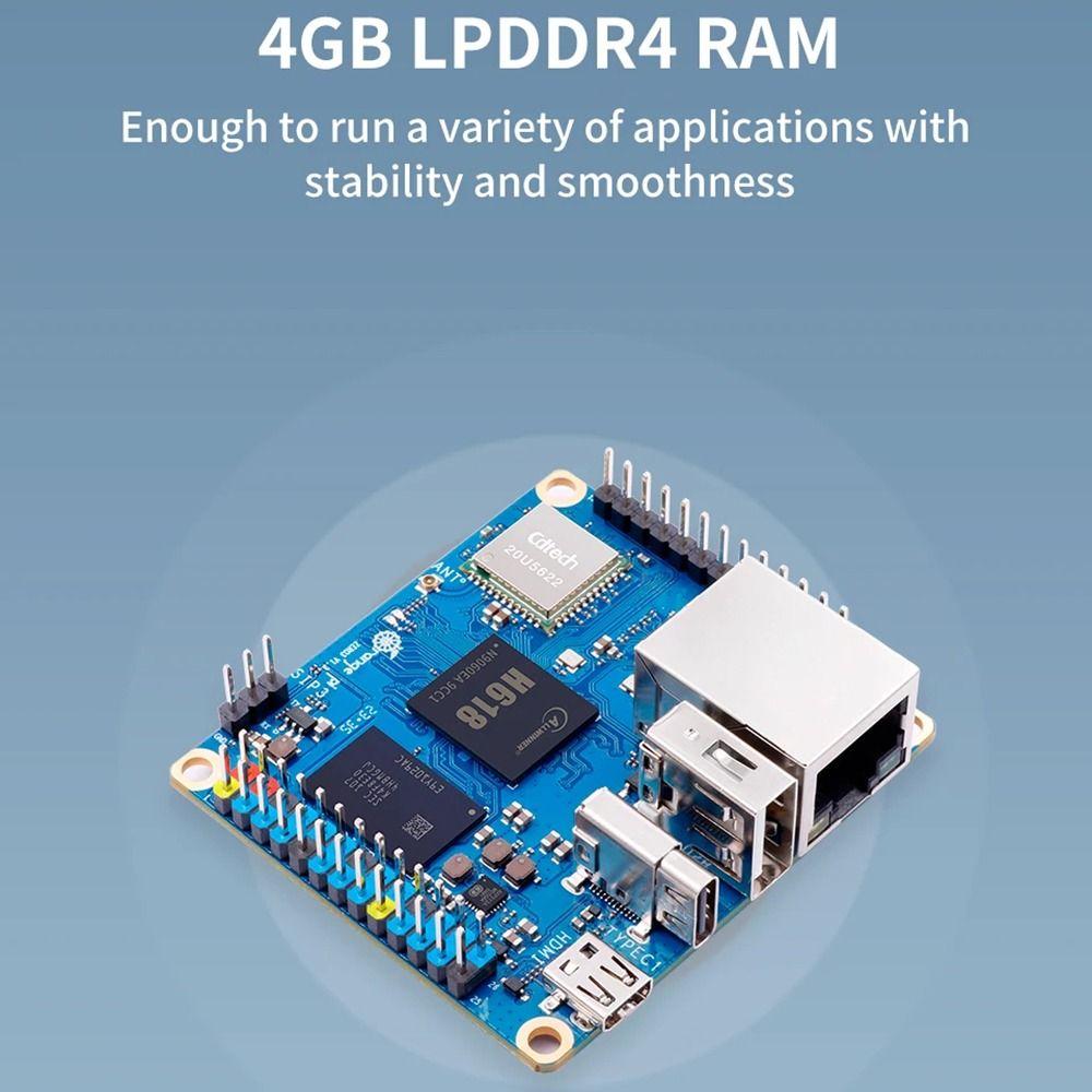 WiFi5 Orange Pi Zero 3 Allwinner H618 Single Board Computer Zero3 Development Board Development