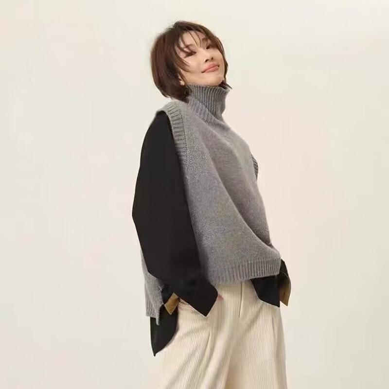 

Firstview Women s French Style Knit Vest L