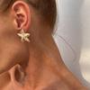 Conch Starfish Stud Earrings Bohemian Starfish Pendant Earrings Charms Shell Drop Earrings  Gift