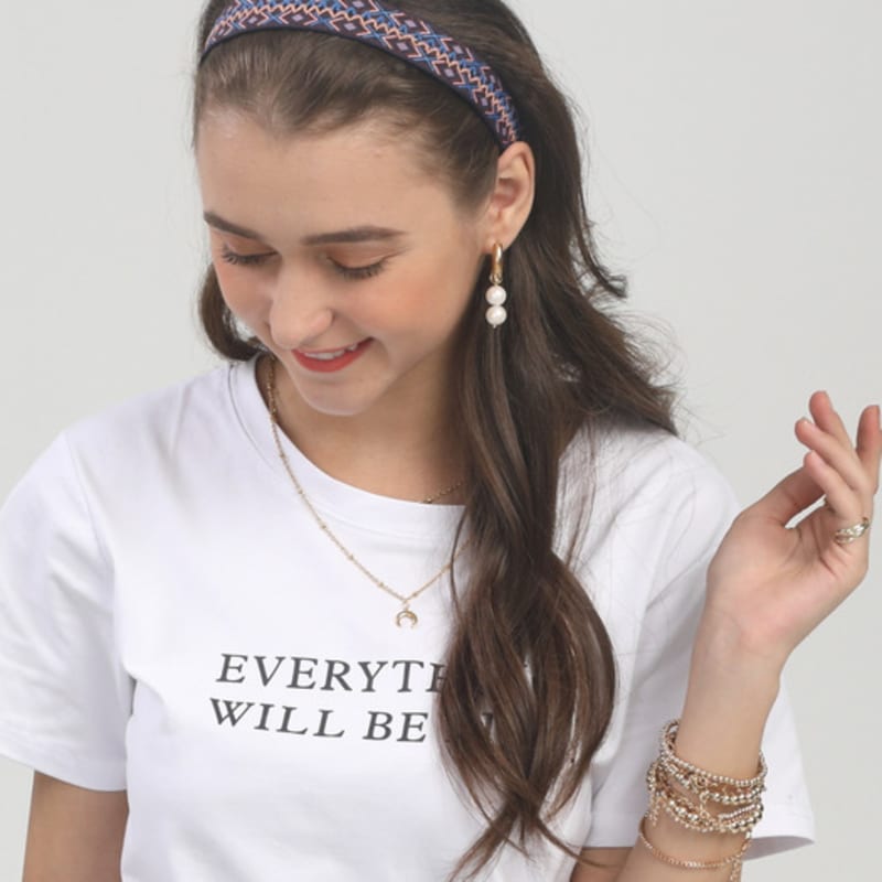 LALA Afrikanisches Muster Haarband P-VIOLETT