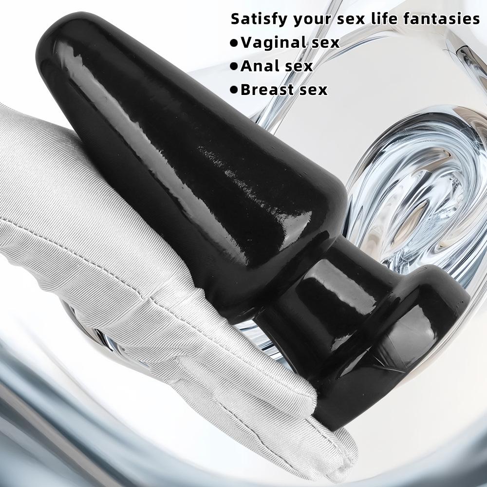 Large Anal Plug Suction Cup Anal Sex Product Pointed Chrysanthemum Thick Fist Toy Anal Expansion Large Penis Male and Female