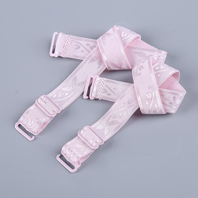 1Pair Adjustable Candy Elastic Shoulder Bra Strap Back Cross Slip-Resistant Girl Bra Straps Summer Style Colorful Bra Strap