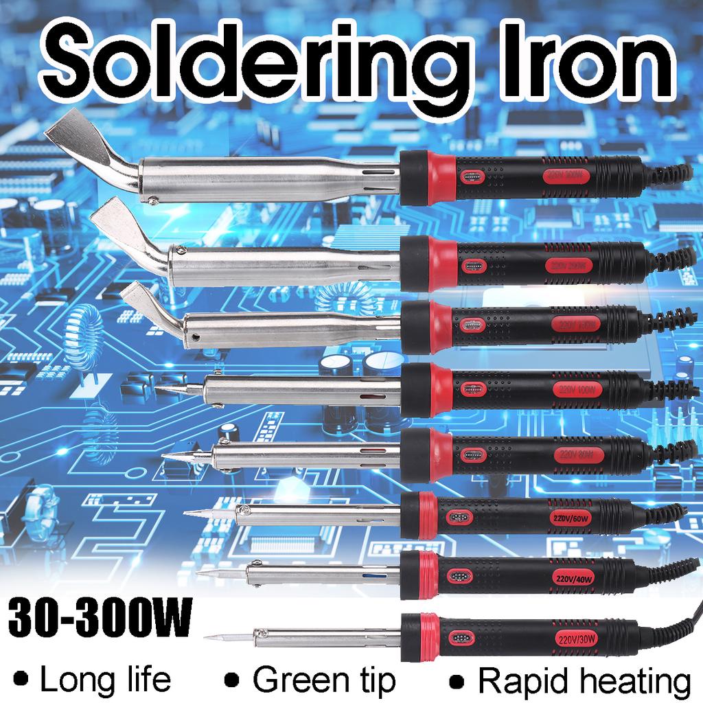 Soldering Iron Kit Electrical Welding Tool Gun Set Solder Station Tip Tweezer
