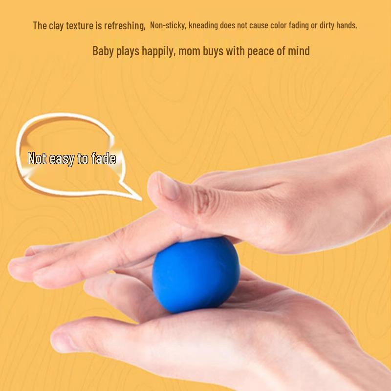 Super Light Clay: Colorful Handmade Play Dough for Kids and Students