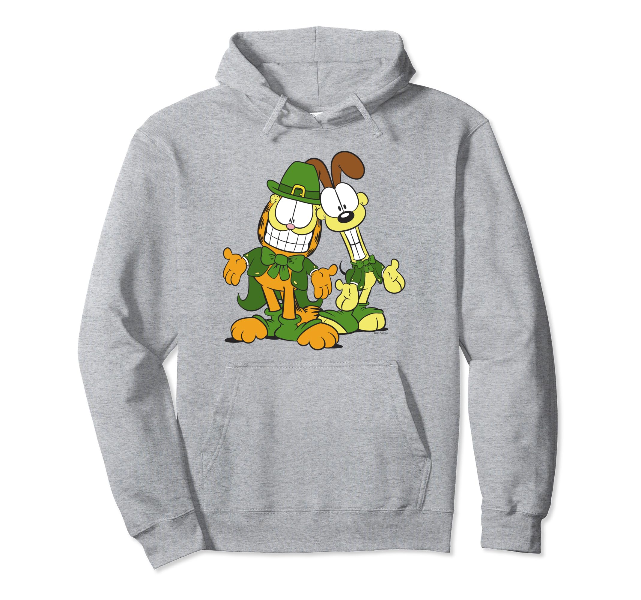 

Garfield St. Patrick s Day Garfield Odie Leprechaun Duo Hoodie