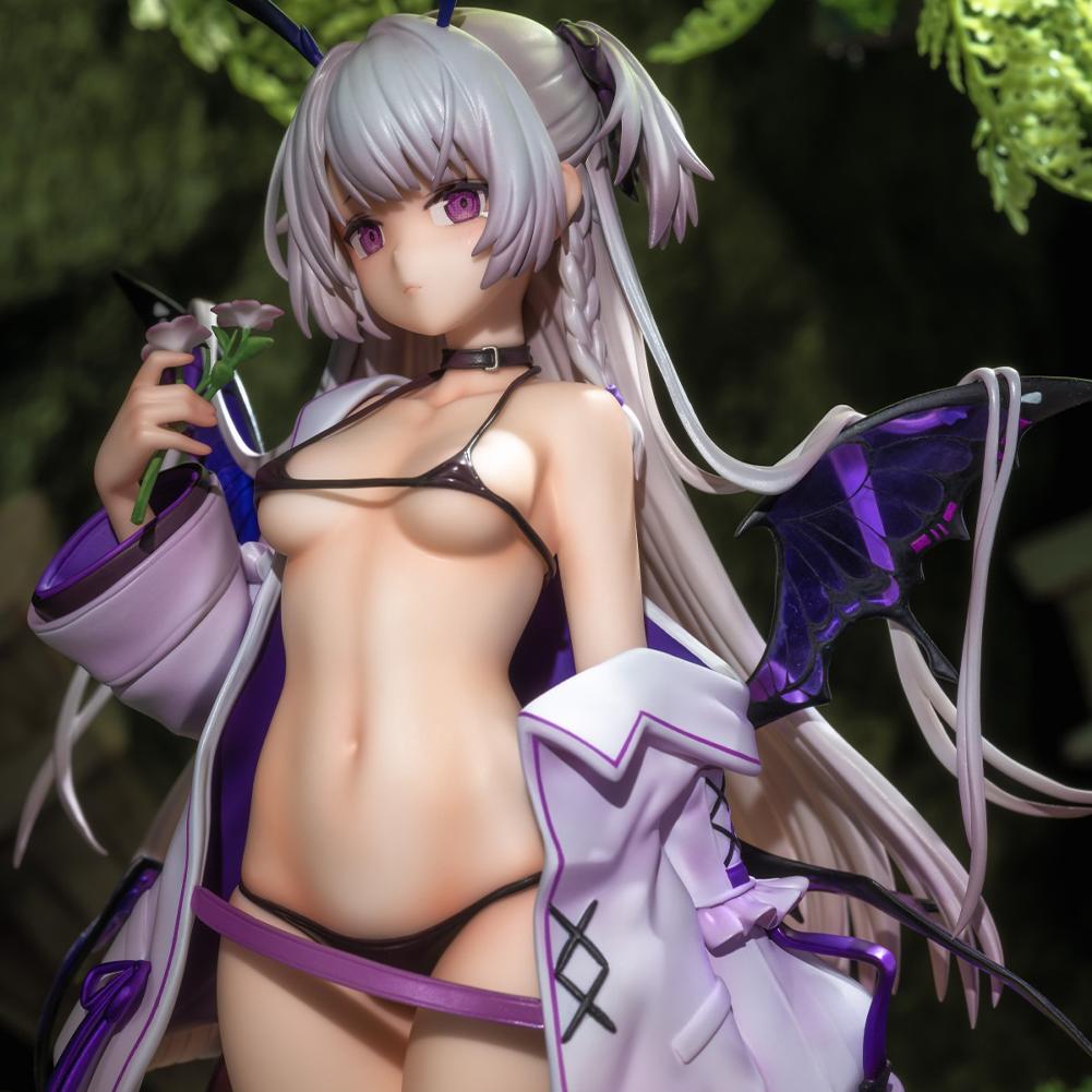 Anime Purple Butterfly Girl Figure Bechuania Figure beautiful Girl Action Figurine Model Statue Doll Collection Decor Adult Gift