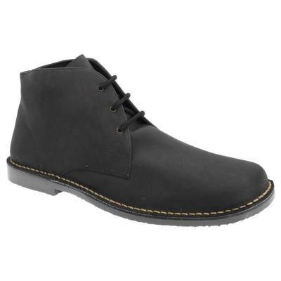Herren-Wachsleder-Fulfit-Wüstenstiefel