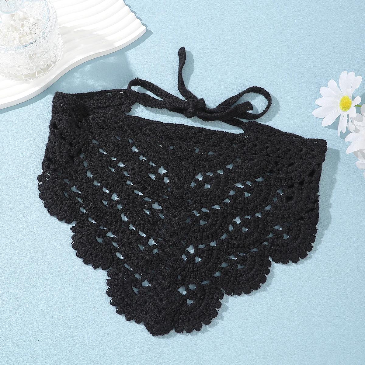 

Вязаные повязки на голову Женские Богемия Шарф для волос Головной убор Пляжный стайлинг Модные аксессуары для волос Шарф для волос Бандана Головной убор