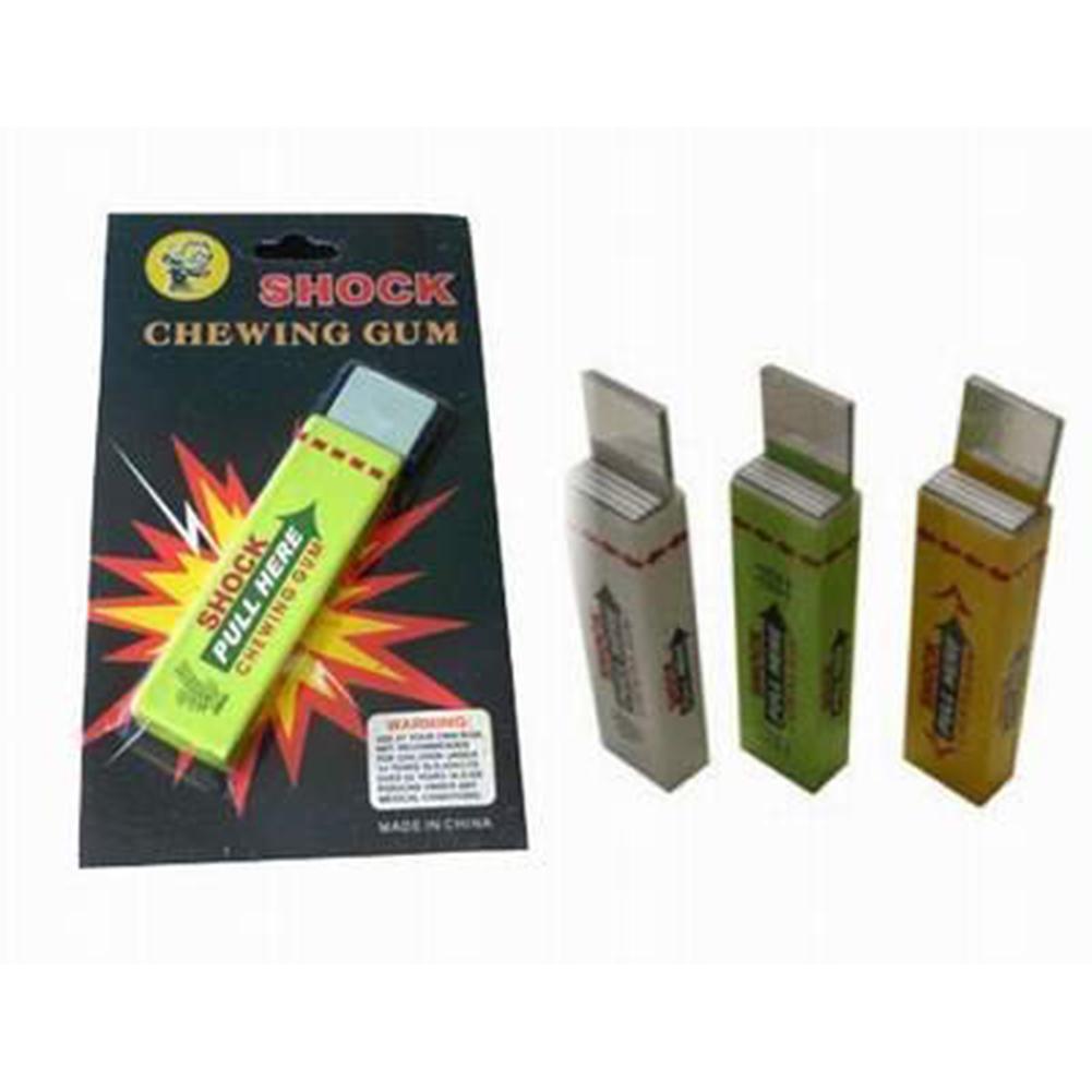 1pc Electric Shock Chewing Gum Tricky Prank Gag Funny Toy For Shock Friends Practical Joke