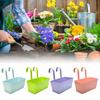 Elegant Trough Succulent Planter Craft Ornament for Desktop Landscaping Desktop Trough Decorations Planter Landscaping