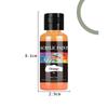 30ml 24 Colour Acrylic Paint Colors Bottled Acrylic Paint Set Paint For Fabric Clothing Painting Rich For Leather DIY Pigment