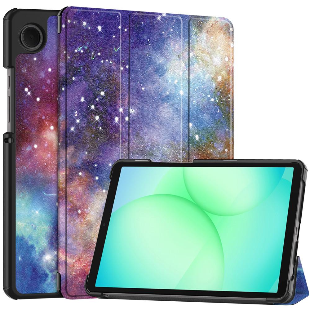 Étui Pour Samsung Galaxy Tab A11 8.7 pouces Étui Cuir PU Support Tri-pliage Housse Arrière Tablette SM-X130 SM-X133 X135N/G Housse