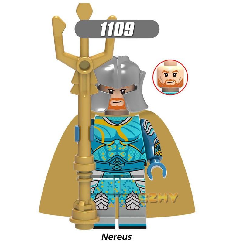Aquaman Yapı Taşları Minifigürler Süper Kahramanlar Tuğlalar Oyuncak Setleri DC Comics Batman Ailesi X0237
