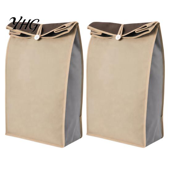 Garlic And Onion Storage Organizers Self Sealing Potato Bag, Breathable Non-woven Roll Top Closures Fresh Food Preservation Pouches Organizer,