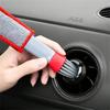 1pc Double-Headed Brush, Car Air Vent Brush, Air Conditioner Vent Cleaning Cloth, Hot Selling Car Interior Cleaning Products