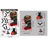 Halloween Decorations Horror Bat Ghost Static Stickers Creative Pumpkin Death Glass Stickers