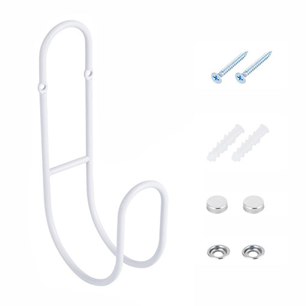 

Hose Storage Rack Home Wall Mount Outdoor Garden Water Pipe Organizer Metal Hanger B