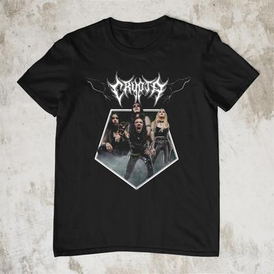 CRYPTA Band CRYPTA Shirt Short SLeeve Black Size S To 5XL VC929 Unisex T-Shirt