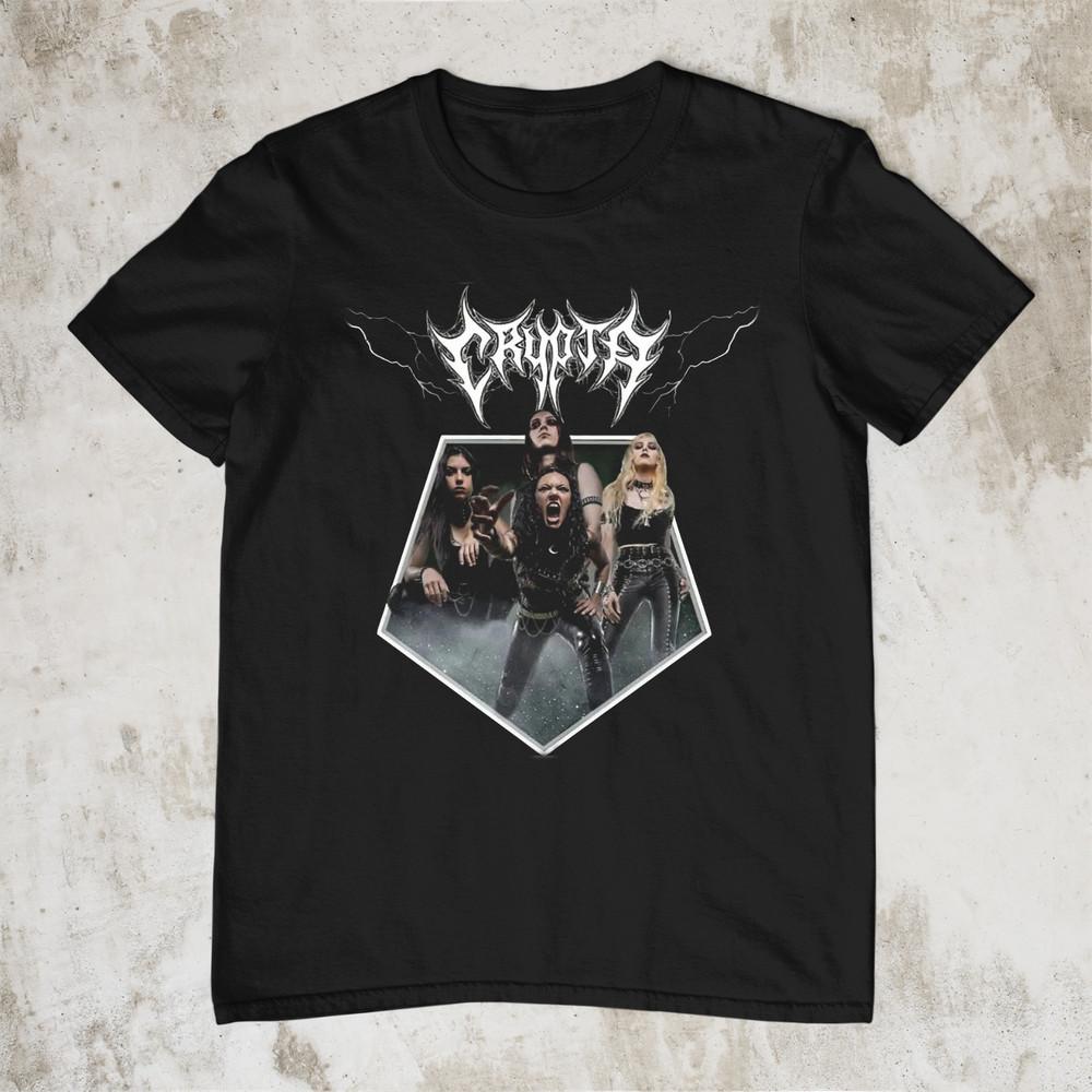 CRYPTA Band CRYPTA Shirt Short SLeeve Black Size s to 5XL VC929 Unisex T-Shirt L