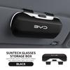 Car Visor Sunglasses Glasses Case Glasses Holder Clip Box For BYD Atto 3 Dolphin Seal Tang Song Yuan Car Interior Accessories