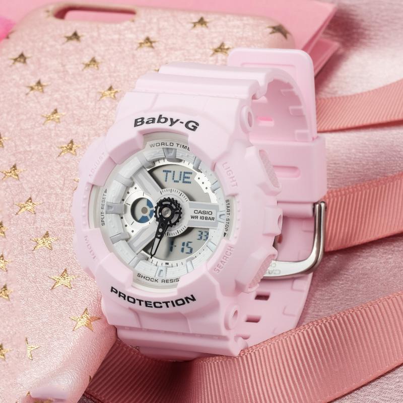 CASIO Women's BABY-G Gray Watch BA-110BE-4APR-