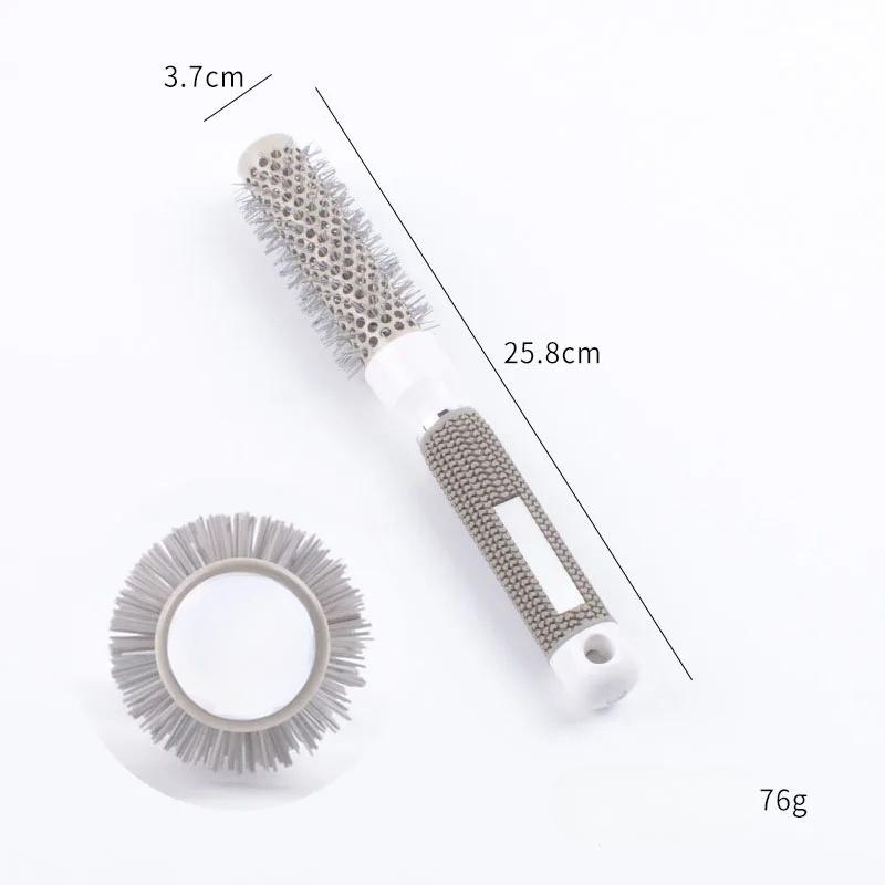 Women's Round Curly Hair Comb Salon Hair Styling Hairbrush Wet Dry Dual Use Hairdressing Combs Professional Rollers Tools