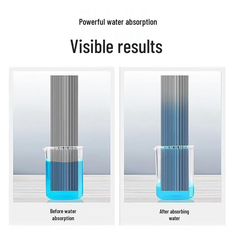 38cm Dual-Use Sponge Mop: Wet/Dry, Wash-Free, Easy Hand Operation
