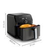 MOULINEX Easy Fry Mega, air fryer 7.5 L, friteuse sans huile, 8 programmes EZ855HF0