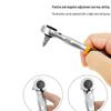 38-in-1 Semi-Automatic Ratchet Screwdriver Set with Phillips, Cross, Triangle & Irregular Bits