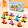 Fruits/Dinosaur Montessori Number Train Set Educational Magnetic Digital Train  Toddler