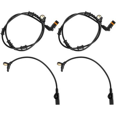 4x Front Rear ABS Wheel Speed Sensor For 06-11 Mercedes-Benz W164 GL ML320 ML350