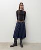 Daiaegeuneol One Off Shoulder Spray Knit (Black)