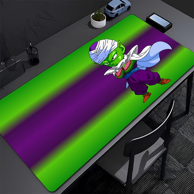 Dragon Ball Piccolo Mouse Pad big Computer Office Game Table Mats Anti-slip Gaming Keyboard coaster Long Desk Pads game Mousepad