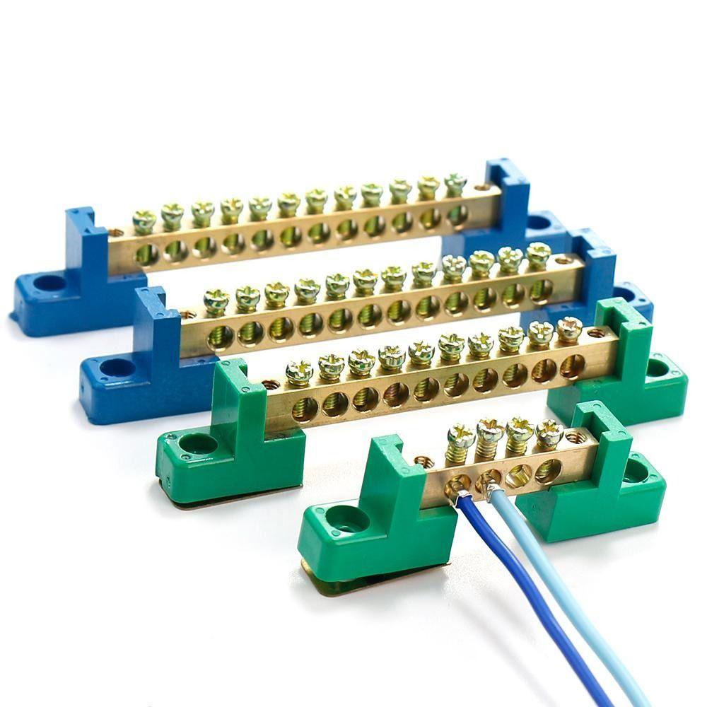 Copper Screw Terminal Block Distribution Box Connection Copper Terminal Blocks Wiring Terminal Practical Electrical Supplies