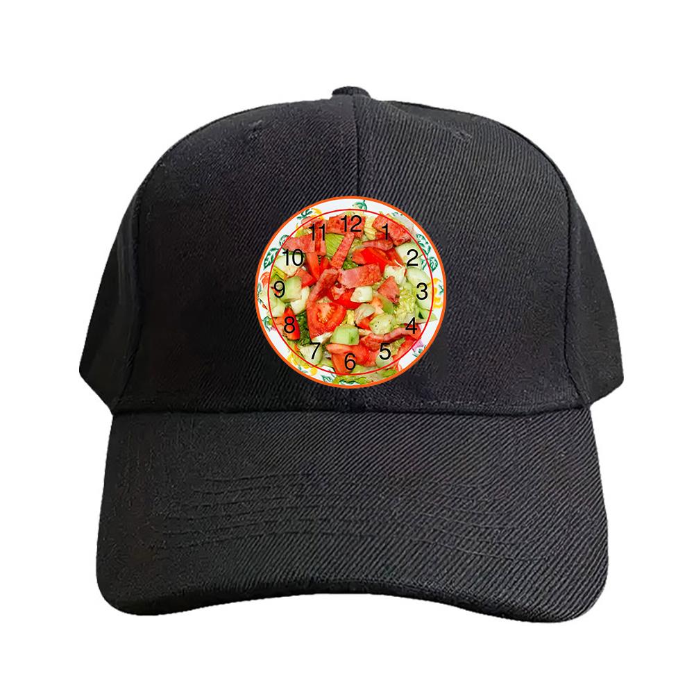 Time for a Salad Woman Man Baseball Cap Adult Adjustable with Curved Brim Hiking Fishing Hat Sun Protection Sun Hat Duckbill Cap