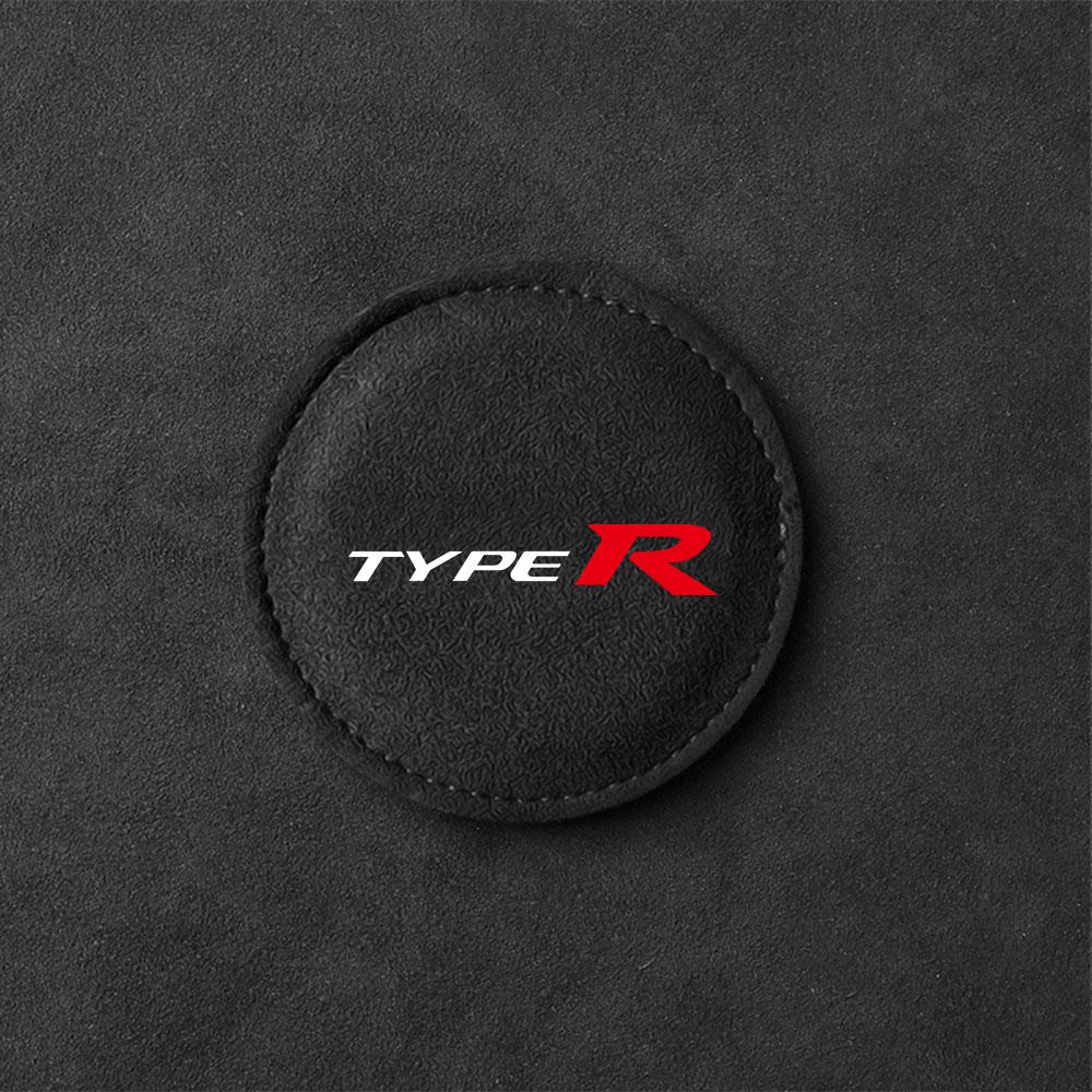 

2pcs Suede Car Interior Water Coaster Mat Cup Bottle Holder Anti-slip Pad For Honda Civic 10th 11th Gen Hrv Jazz City Fit Accord (as the picture,2pcs)