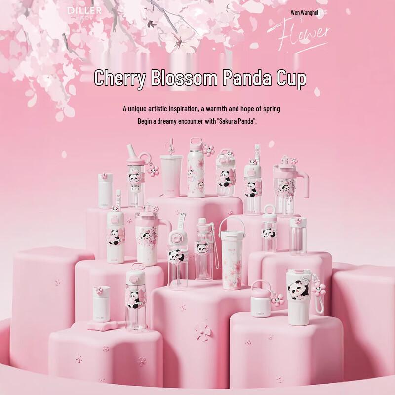 Dilabel Portable Student Stainless Steel Thermos Bottle