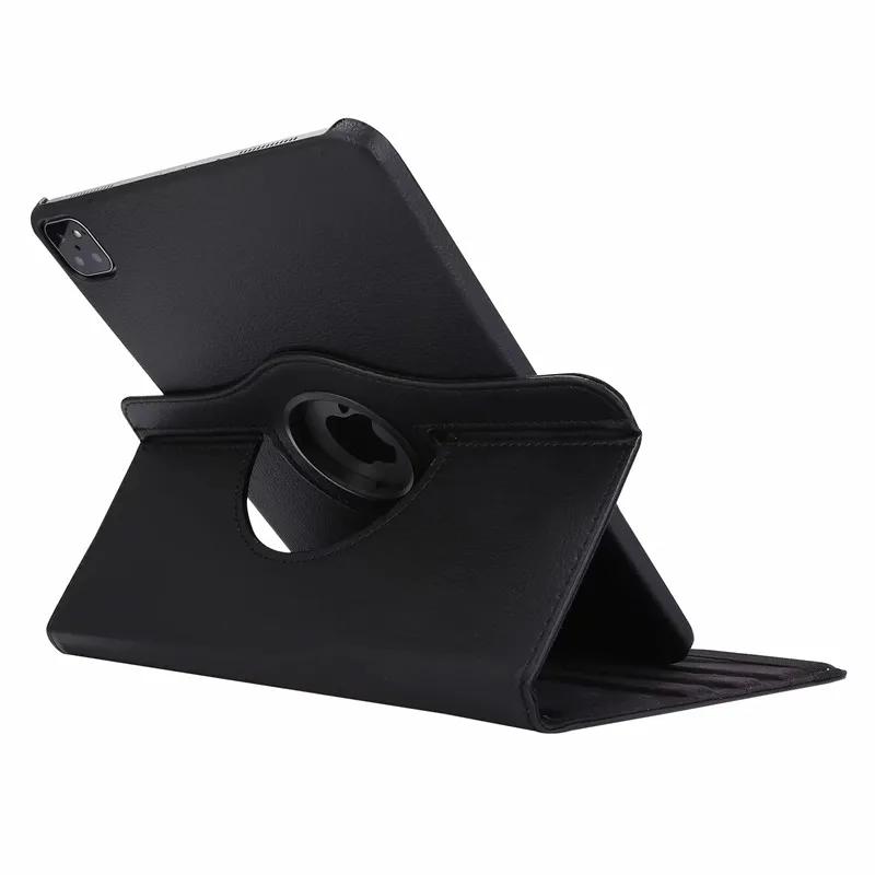 Tablet Case 360 Rotation Tablet Cover For IPad Air 2024 11 Inch 13 Inch Case M2 PU Leather Stand Funda For IPad Pro 11 13 Inch 2024 Cover M4