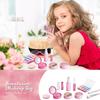Girl Makeup Toys Pretend Princess Play House Simulation Cosmetics  Lipstick Eyeshadow Set Toys for Kids Girls Birthday Xmas Gift