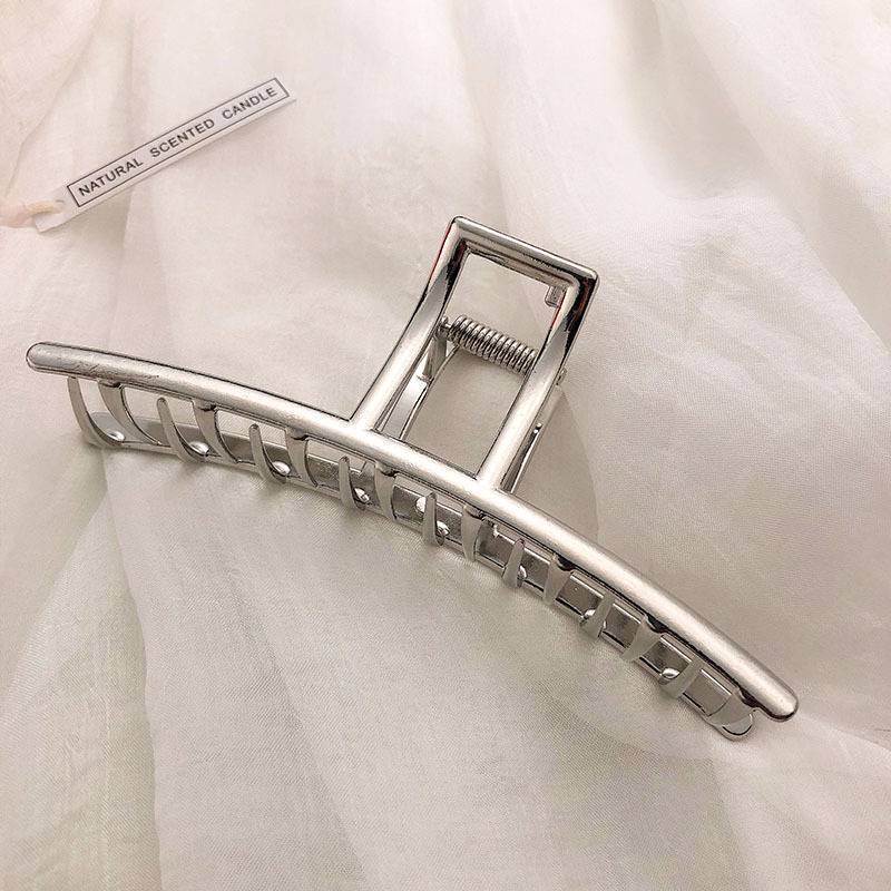 Vintage Metal Long Tassel Gripping Clip Hair Claw For Women Full Rhinestones Hair Clip Korean Barrettes Hairpin Hair Accessories