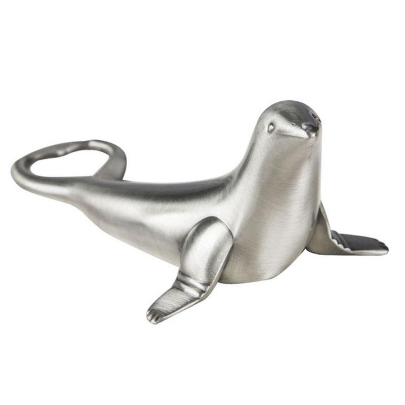European Creative Multifunctional Beer Bottle Opener Zinc Alloy Sea Lion Dolphin Bottle Opener For Men Gifts