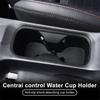 Silicone Cup Holder Insert For Hyundai I30/I30N - Rhd Shockproof Anti-Slip Drink Mat For Center Console