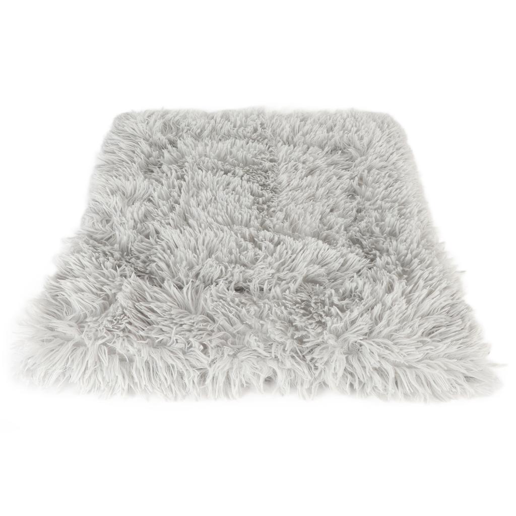 Pet Car Seat Soft Removable Machine Washable Plush Dual Purpose Puppy Cushion Bed for Small Cats