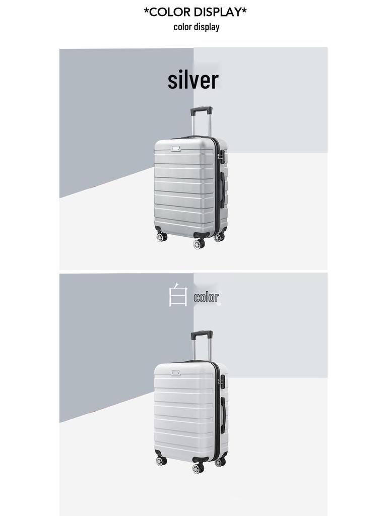 Universelles Reisekoffer-Set mit großem Fassungsvermögen, Passwortschloss und Rädern