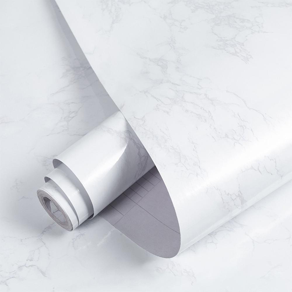 40cm waterproof marble pattern wallpaper PVC self-adhesive living room bedroom home decoration wallpaper wall decoration sticker