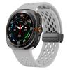 Magnetisches Armband für Samsung Galaxy Watch Ultra 47mm Zubehör Atmungsaktives Silikonband Armband galaxy watch 7 ultra band 47 mm